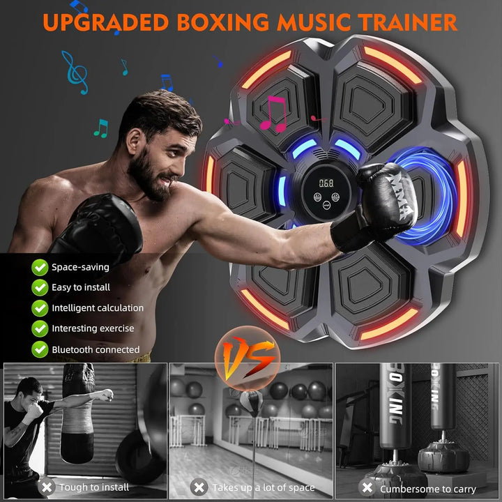 Máquina de boxeo de música inteligente